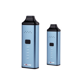 ELEGANT BLUE XVAPE AVANT DRY HERB VAPORIZER WITH CERAMIC MOUTHPIECE AND CHAMBER
