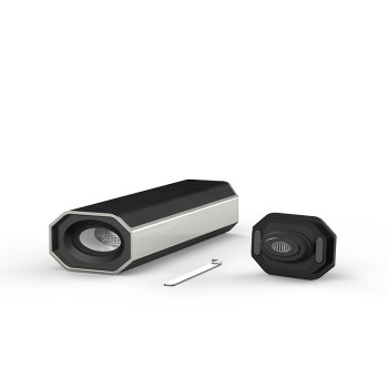 GOTHIC BLACK XVAPE ARIA 2-IN-1 VAPORIZER FOR DRY HERB AND WAX with Vibration alert