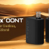 Simplicity Redefined: Introducing XMAX OONT with a Retractable Glass Mouthpiece!