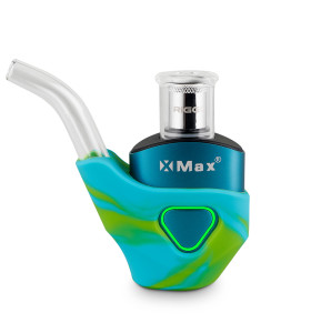 XMAX RIGGO Dual Using E-NAIL & PIPE Portable Vaporizer in Blue