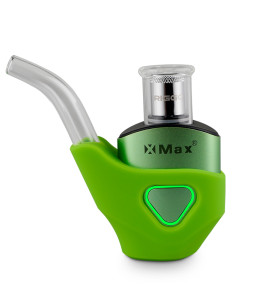 XMAX RIGGO Dual Using E-NAIL & PIPE Portable Vaporizer in Green
