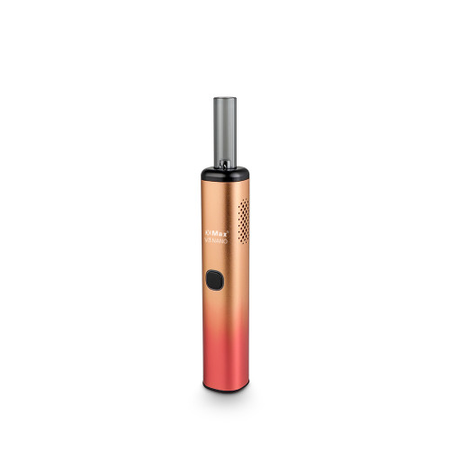 XMAX V3 NANO Elegant Pen Size Hybrid Dry Herb Vaporizer in Red-Yellow Gradient