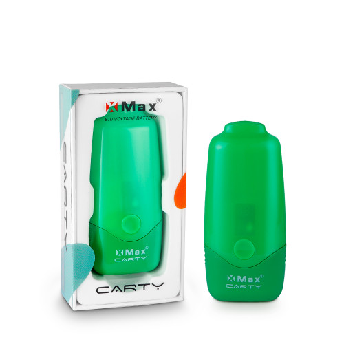 XMAX CARTY CONCEALED 510 CARTRIDGE BATTERY IN GREEN