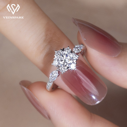 VS-906 Customized Lab Diamond Engagement rings