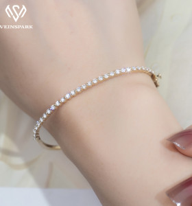 VS-5699  Customized Lab Diamond Bracelets