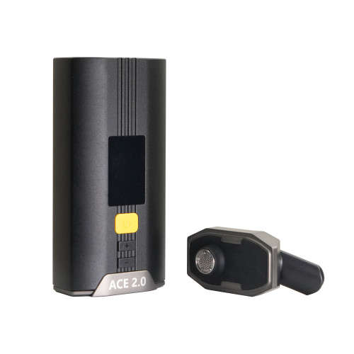 XMAX ACE2.0 PATENT DESIGN QUICK CLEAN CONDUCTION VAPORIZER IN BLACK
