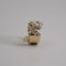 18K Yellow Gold Lab-Grown Diamond Ring