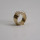 18K Yellow Gold Lab-Grown Diamond Ring