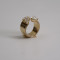 18K Yellow Gold Lab-Grown Diamond Ring