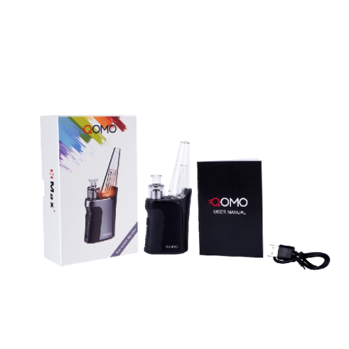 XMAX QOMO Portable Dabbing Rig in Black