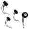 Body Jewelry Clear Gem Steel Talons Ear Stretcher Steel Ear Expander