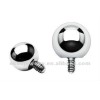 G23 Titanium Body Jewelry Highly Polished Titanium Dermal Anchor Top Internal Ball for Surface Anchor