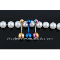 Anodized Belly Ring Body Jewelry