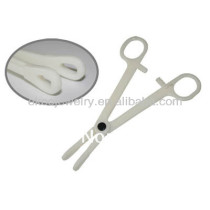Disposable Piercing Tool Pre-Sterilized Standard Sponge Plastic Forceps