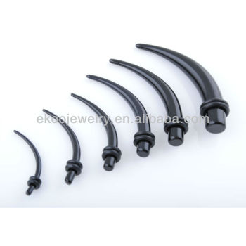 Curved Acrylic Taper Ear Stretchers