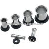 Body Jewelry Single flared plug Cheap ear gauges plugs with o-ring