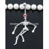 Skeleton Belly Ring Body Jewelry