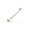 Basic Body Jewelry 16 Gauge Surgical Steel Tongue Barbell Micro Barbell Mixed Sizes