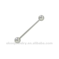 Basic Body Jewelry 16 Gauge Surgical Steel Tongue Barbell Micro Barbell Mixed Sizes