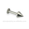 Basic Body Jewelry 16 Gauge Lip Piercing With Cone Mixed Sizes