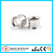 316L Stainless Steel Double Flared Plug with Internal Threading Ear Plug Flesh Tunnels