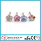 316L Surgical Steel with Multi-Gem Paved Flower Beautiful Nose Studs