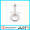 316L Surgical Steel Slave Ring Barbell Tongue Piercing Jewelry