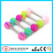 316L Surgical Steel Barbell with UV Windmill Balls Tongue Bars
