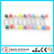UV Candy Colors Electroplated Series Eyebrow Ring Acrylic Body Jewelry Display