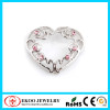 Clip On Heart Nipple Ring with Gems Nipple Jewelry Non Piercing