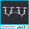 316L Surgical Steel Nipple Shield with Spikes Nipple Ring
