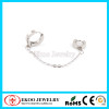 316L Surgical Steel Hoop Dangle Chains for Ear Piercings