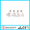 316L Surgical Steel Pronged Round CZ Ear Tragus