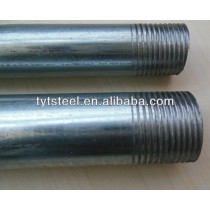 GI pipe with thread