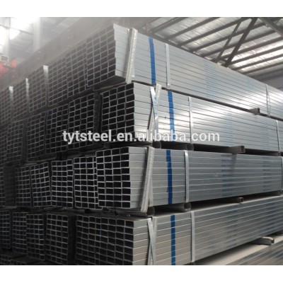 Hot dipped gal square steel pipe