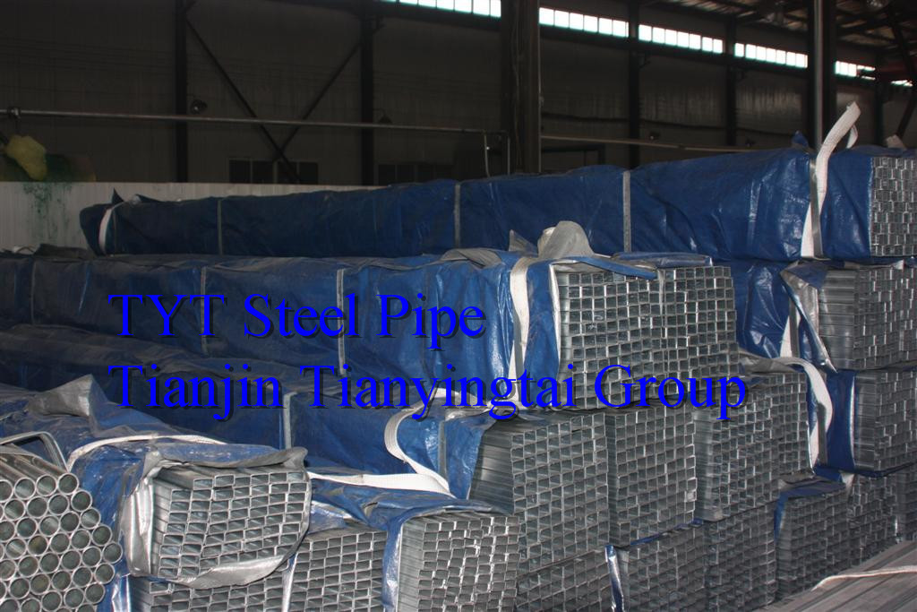 Hot Dipped Gal Square Steel Pipe
