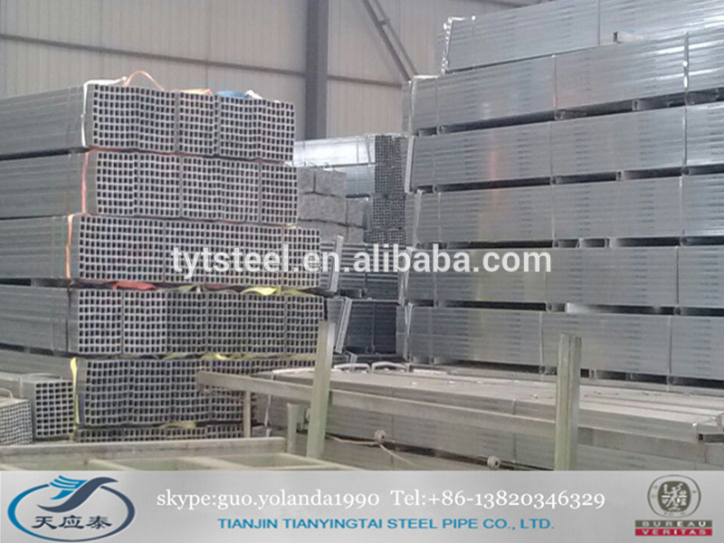 pre galvanized steel tube make in china