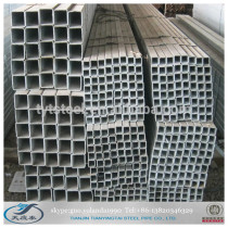 pre galvanized square steel tube made in china