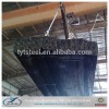 structural steel in factory