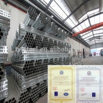 High quality!!Tianyingtai 0023ERW galvanized /hot diped steel round pipe!!