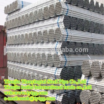 High reputation!! en10220 ERW galvanized /hot diped steel pipe/tube!!