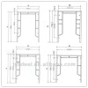 STEEL SCAFFOLDING FRAME