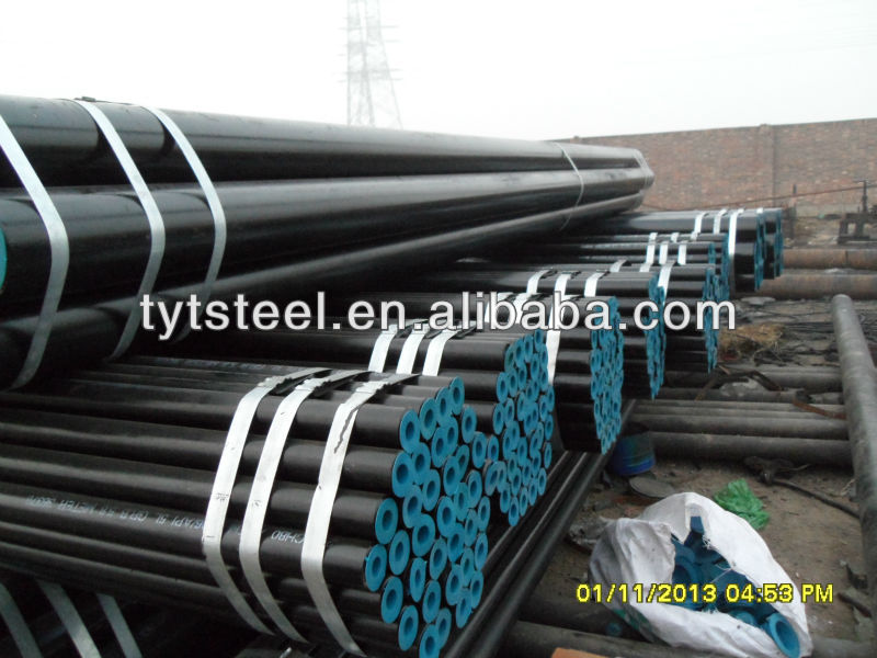 DIN17175 ST37-2 CARBON SEAMLESS PIPE