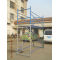 galvanized scaffolding