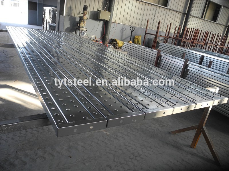 galvanized steel plank for scaffolding construction