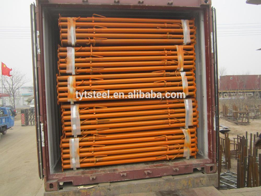 vertical pipe support scaffolding