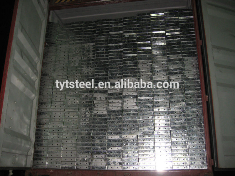 galvanized steel plank for scaffolding construction