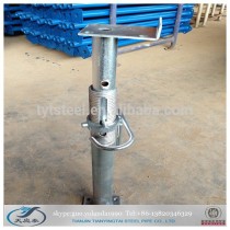 electro galvanized adjustable steel prop for construction