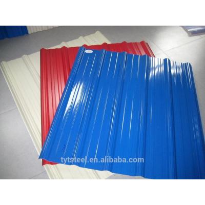 colored corrugated metal roof tiles