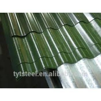 color coated corrugated steel roofing sheet